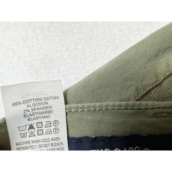 LUCKY BRAND Womens Cargo Utility Pocket Pants Size 26 Olive Side Stripe - Picture 6 of 9